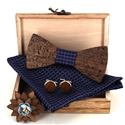 Conjunto de Laços de Madeira