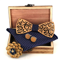 Conjunto de Laços em Madeira