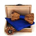 Conjunto de Laços de Madeira
